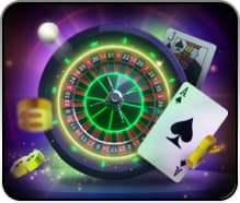 Antarmuka mobile wasiad menampilkan kategori game dan taruhan